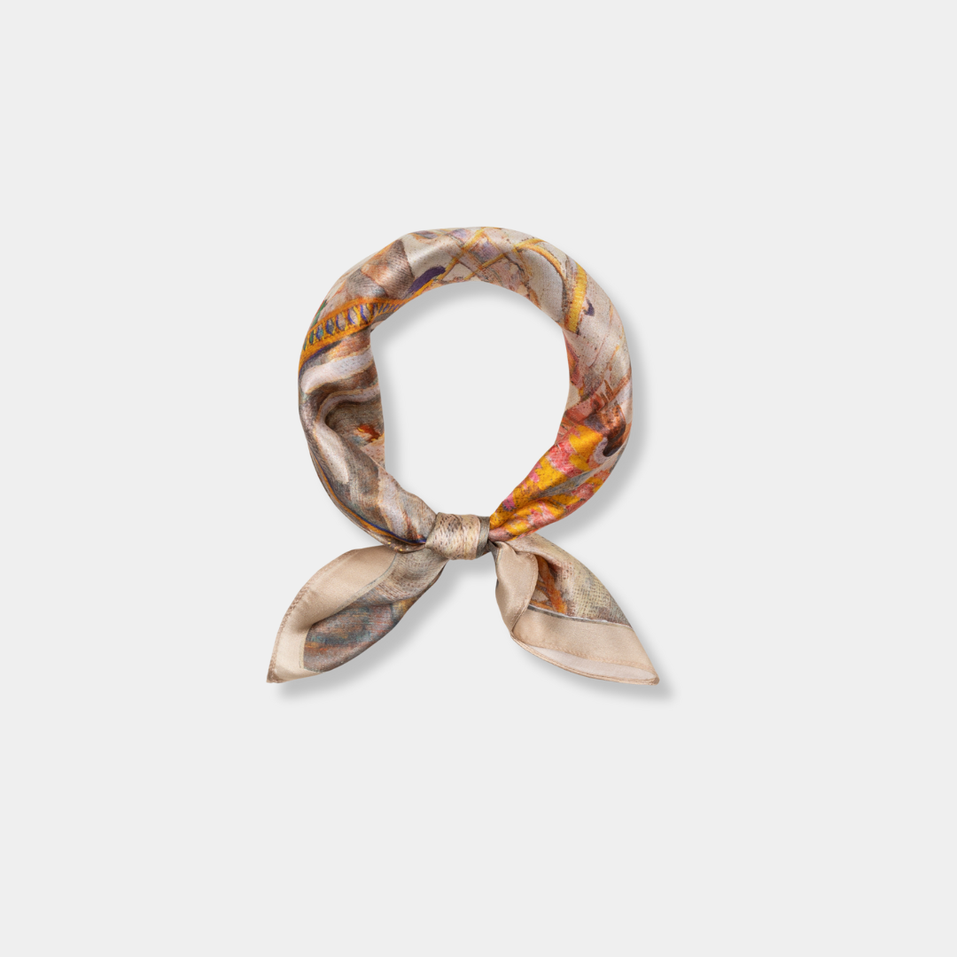 Small silk scarf - Angel Prelude