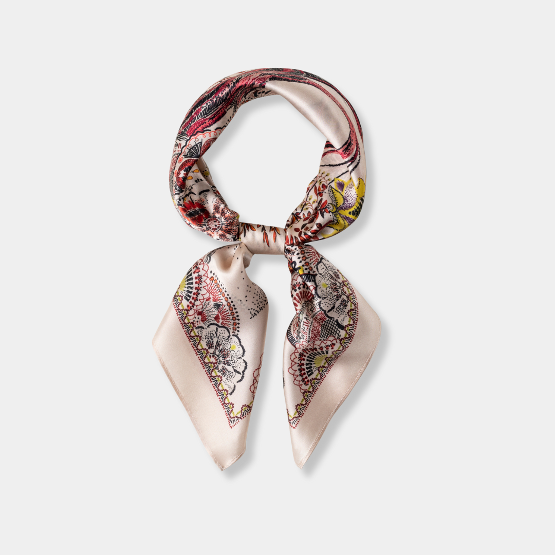 Medium silk scarf - Dreams NO.07