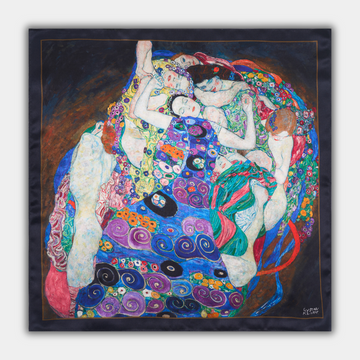 Large silk scarf - The Maiden