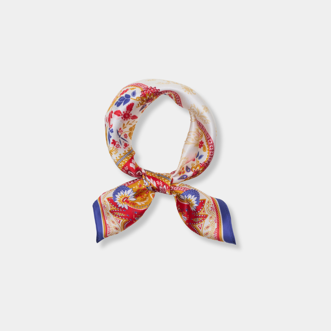 Small silk scarf - French NO.152